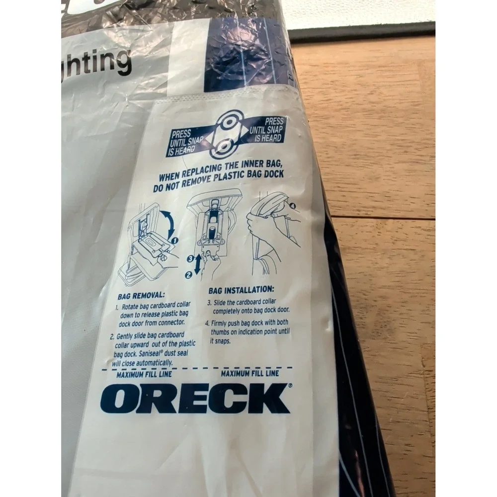 Oreck CCPK80H HEPA Filtration Vacuum Bags Odor-Fighting 7 Bags Type CC
